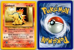 Cyndaquil 57/111 Common Neo Genesis Pokemon Unlimited NM - Image 3