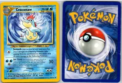 Croconaw 31/111 Uncommon Neo Genesis Pokemon Unlimited NM - Image 3