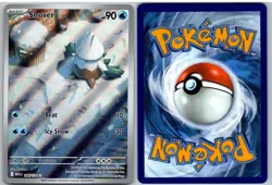 Snover 140/132 Illustration Rare Mega Evolution Pokemon NM - Image 3