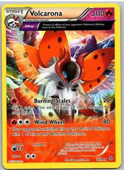 Volcarona 18/98 Rare Ancient Origins Pokemon - Image 1