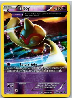 Baltoy 32/98 Common Ancient Origins Pokemon Reverse Holo - Image 1