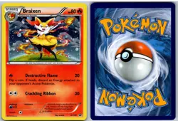 Braixen XY161 Holo Promo XY Promo Pokemon - Image 3