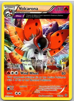 Volcarona 18/98 Rare Ancient Origins Pokemon - Image 1