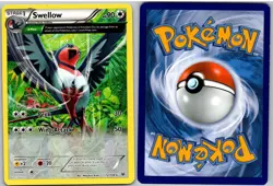 Swellow (XY Roaring Skies) 72/108 Rare Deck Exclusives Pokemon - Image 3