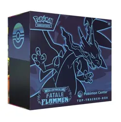 Pokemon Mega Entwicklung Fatale Flammen Pokemon Center Top Trainer Box OVP&NEU ✅ - Image 1