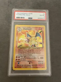 Pokemon TCG Charizard Base Set Holo 4/102 Englisch PSA 6 (99006279) - Image 1