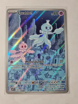 Pokemon Quabbel • 126/086 • Weisse Flammen • Illustration Rare • DE • NM - Image 3