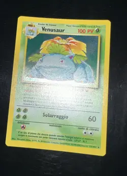 POKEMON VENUSAUR Carta 15 / 102 Set Base Mint ITA PSA Card Charizard Blastoise - Image 2