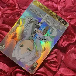 Frieren Beyond Journey's End Goddess ACG Holo Girl Anime Card Kitty - Image 3