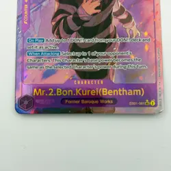 MR.2.BON.KUREI (Bentham) Alternate Art (EB01-061 SEC) One Piece ENGLISH - Image 2