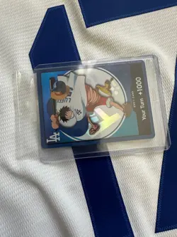 ONE PIECE X DODGERS PROMO MONKEY D LUFFY DON CARD ONLY 7/2/26 *IN HAND* - Image 5