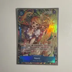 Nami Alt Art OP11-054 SR A Fist of Divine Speed - ONE PIECE Card Game - Image 1