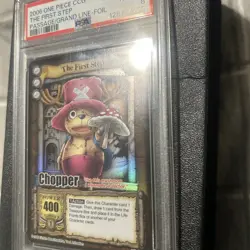 2006 one piece cgc the first step/ passage/grand line -foil -psa 8 - Image 2