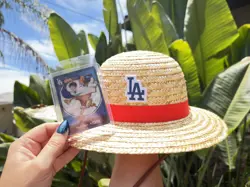 Luffy DON!! Card + Dodgers Hat One Piece Night Promo Sealed 7/2/26 MLB Bandai - Image 1