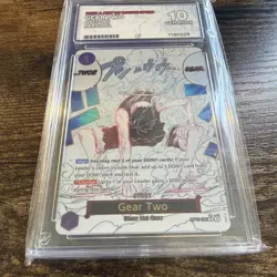 One Piece TCG Gear Two OP11-080 MANGA - A Fist Of Divine Speed - ACE 10 - Image 3