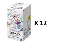 ONE PIECE Awakening of The New Era JAPANESE OP-05 Case of 12 Booster Box Sealed - Image 3