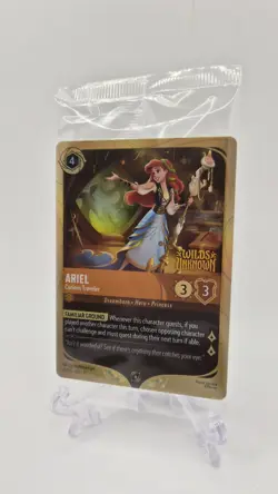 Disney Lorcana Ariel Curious Traveler 43/P3 | Wilds Unknown Limited Promo SEALED - Image 3