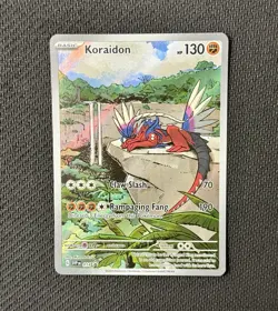 Pokemon TCG Koraidon 014 Scarlet & Violet ETB Promo NM - Image 1