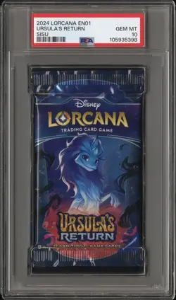 PSA 10 - Urusula's Return (Sisu) Foil Pack - Disney Lorcana - Image 1