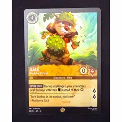 Disney Lorcana TCG Dale - Ready for His Shot 22/204 Wilds Unknown - Image 2