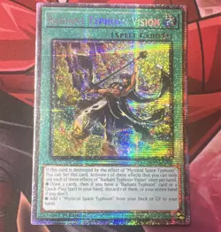 Yu-Gi-Oh Radiant Typhoon Vision RA05-EN075 Starlight Rare - Image 1
