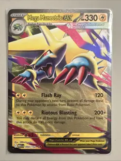 Mega Manectric ex 050/132 Pokemon TCG: Mega Evolution Near Mint (NM) - Image 1