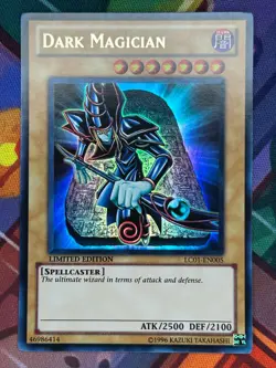 Yugioh TCG Dark Magician LC01-EN005 Legendary Collection Limited Edition NM - Image 1