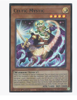 Celtic Mystic - CORI-EN003 - Super Rare YuGiOh - Image 1