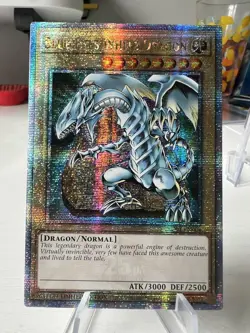 LC01-EN004 Blue-Eyes White Dragon Quarter Century Secret Rare NM Yugioh - Image 1