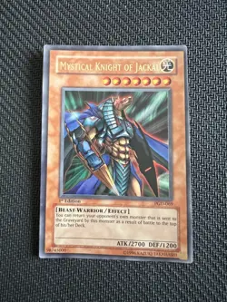 Yu-Gi-Oh! Mystical Knight of Jackal Ultra Rare PGD-069 - Image 1