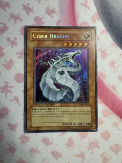 Cyber Dragon 2006 Collectors Tin CT03-EN002 Secret Rare Yu-Gi-Oh MP - Image 1