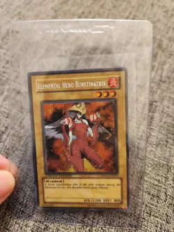 2005 Yu-Gi-Oh! EHC1-EN002 Limited Edition Elemental Hero Burstinatrix SR - Image 1