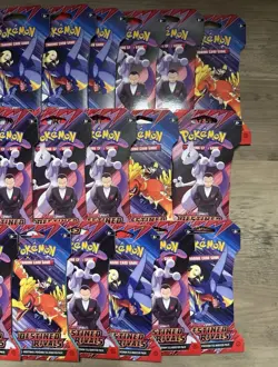 Destined Rivals Pokemon Sleeved Booster Packs LOT OF 20 (New/ Factory Sealed) - Image 4