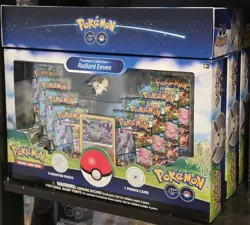 Pokemon TCG Pokemon GO Radiant Eevee Premium Collection Box Sealed (QTY: 4) 820650850523 - Image 2