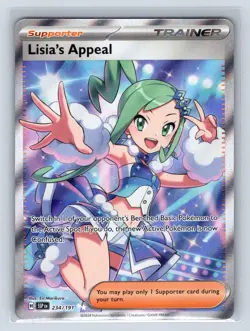 Lisia's Appeal 234/191 Ultra Rare Surging Sparks Pokemon Holo Near Mint - Image 1