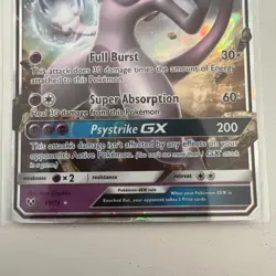 Mewtwo GX 39/73 Shining Legends Ultra Rare Holo Pokemon 2017 NM - Image 2