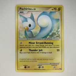 Pachirisu 4/17 Rare POP Series 6 Pokemon Card Lightly Played 2007 - Image 1
