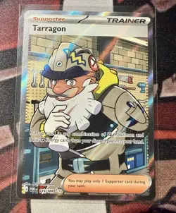 Pokemon Perfect Order Tarragon Full Art Trainer NM Card - Image 1