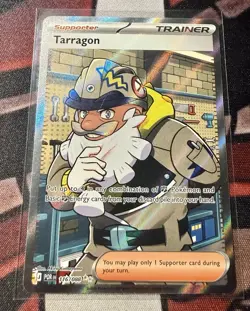 Pokemon Perfect Order Tarragon Full Art Trainer NM Card - Image 2