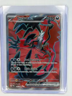 Pokemon TCG Yveltal ex 105/088 ME03 Perfect Order Ultra Rare Full Art Holo NM - Image 1