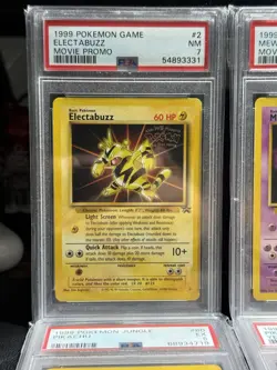 lot of 8 pokemon cards PSA 5-8. Pokemon Movie Promo Black Star Promo Pikachu 🔥 - Image 2