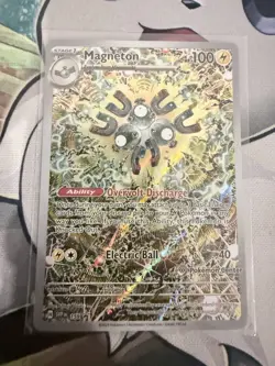 Pokemon Center Magneton Promo SV: Scarlet & Violet Promo Cards 159 NM stamped - Image 1