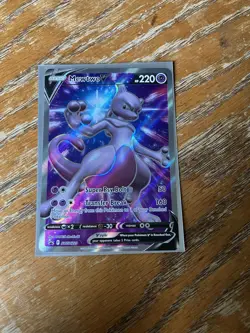 Pokemon Mewtwo V SWSH229 Sword & Shield Promo Holo 220 HP Card - Image 1