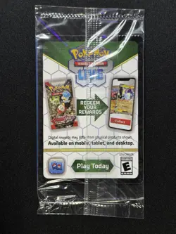 Pokemon Eevee EX #075 Prismatic Evolution Promo Sealed CRIMP ERROR! - Image 2