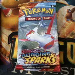 Surging Sparks Pokemon Booster Pack - Image 3