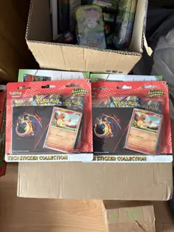 Pokemon Ascended Hero’s Tech Sticker Collection | BRAND NEW | SEALED | x2 | - Image 1