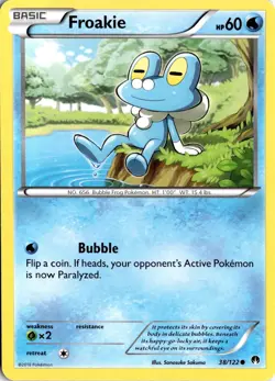Froakie 38/122 XY - BREAKpoint Pokemon Card TCG - Image 1