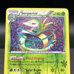 Serperior RC3/RC25 Holo Legendary Treasures Radiant Collection Pokemon Card - Image 5
