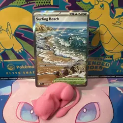 Surfing Beach 114/086 Full Art Chaos Rising Pokemon TCG Mint - Image 1