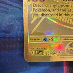 Mega Charizard x Ex 130/094 Mega Hyper Rare Phantasmal Flames (Posible 10)🔥 - Image 2